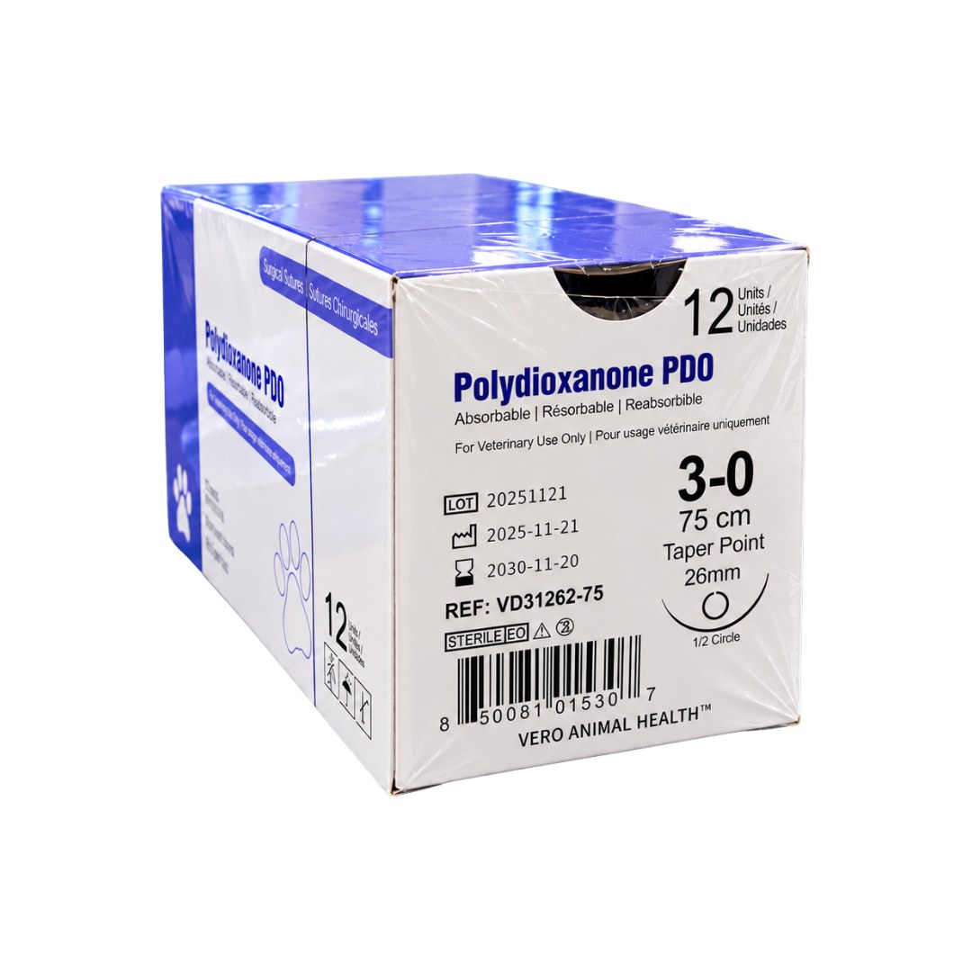 Polydioxanone suture box, Vero Animal Health