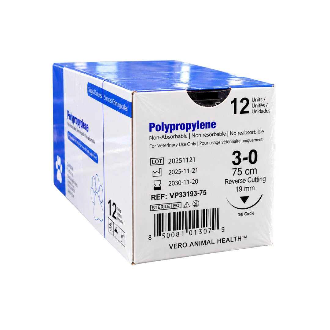 Polypropylene suture box, Vero Animal Health